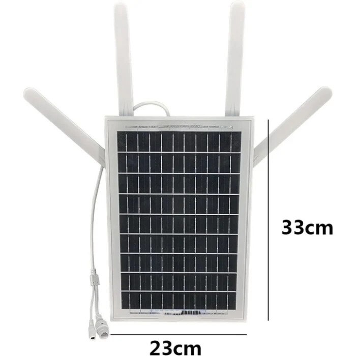 Router 4G Solar 15W, Akkumulátor 20.800mAh, WiFi 2.4GHz, Lefedettség ...