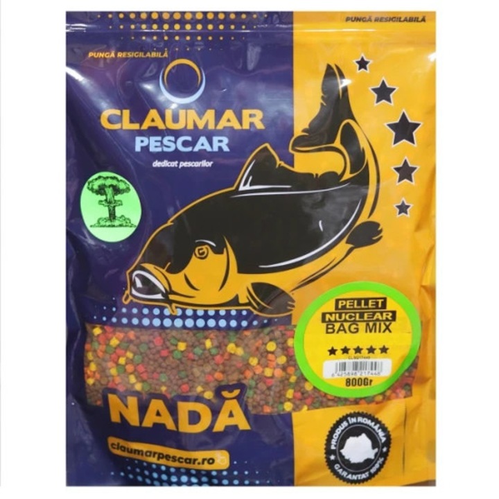 Pellet Claumar Nuclear Bag Mix Mango-krill 800gr
