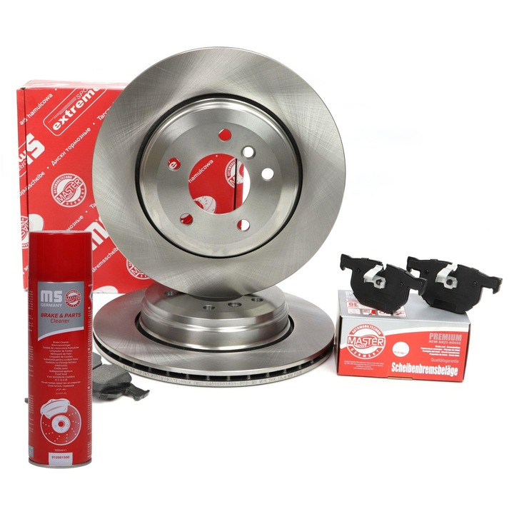 Fékbetét és féktárcsa készlet, Master Sport, BMW 5 (E60/E61) modellekhez