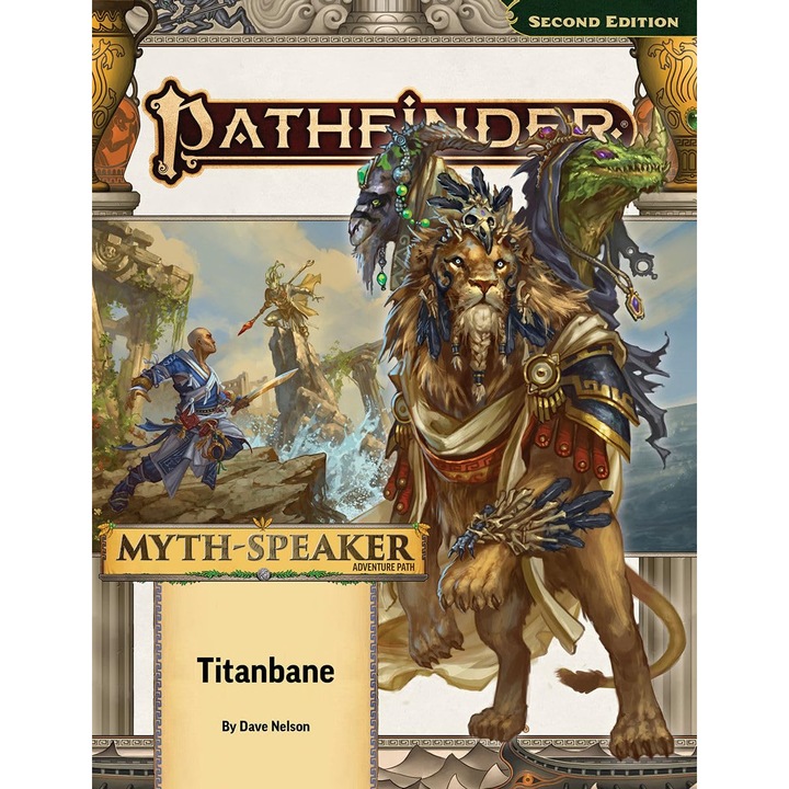 Pathfinder Adventure Path: Myth-Speaker Partea 3 - Titanbane, joc de societate, aventura epică, pentru 4 jucători, 7+ ani