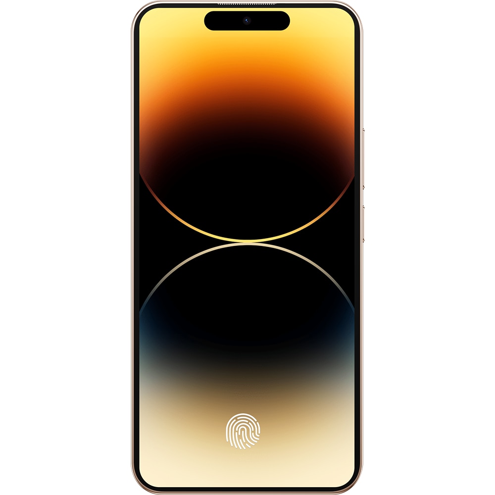 Telefon mobil Oukitel P1 Pro, 4G, Dual SIM, Octa-Core Helio G100, 6.7-inch AMOLED FHD+ 120Hz, 32GB RAM / 512GB, Dynamic Island, In-Display Fingerprint, 5150mAh, NFC, Android 15, Gold