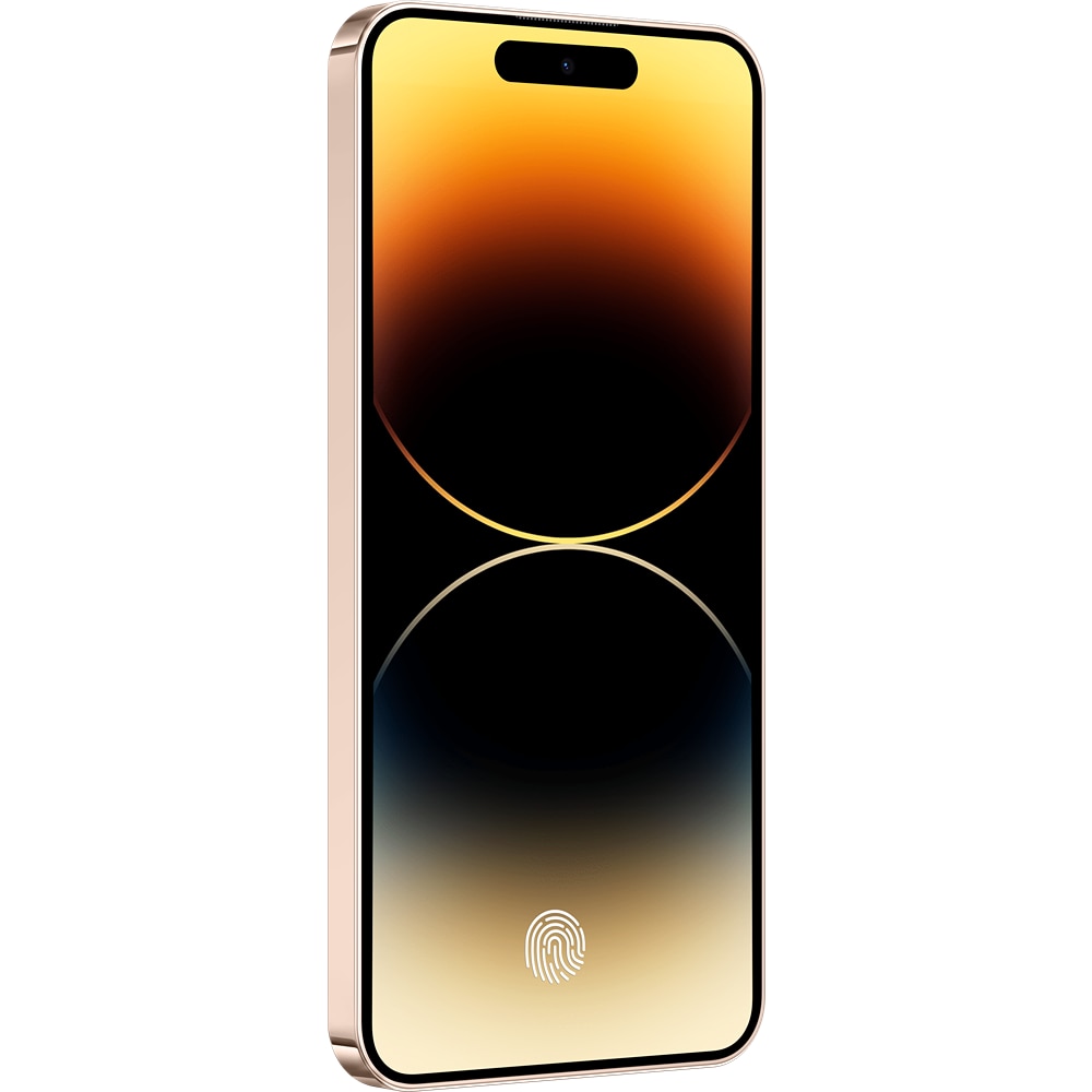 Telefon mobil Oukitel P1 Pro, 4G, Dual SIM, Octa-Core Helio G100, 6.7-inch AMOLED FHD+ 120Hz, 32GB RAM / 512GB, Dynamic Island, In-Display Fingerprint, 5150mAh, NFC, Android 15, Gold