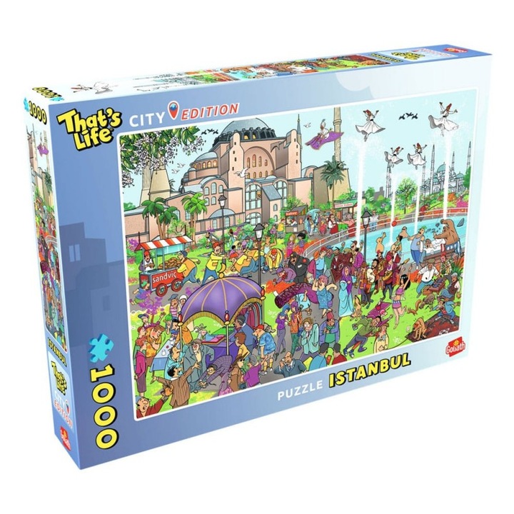 That's Life Városi kiadás puzzle Isztambul (1000 darab)