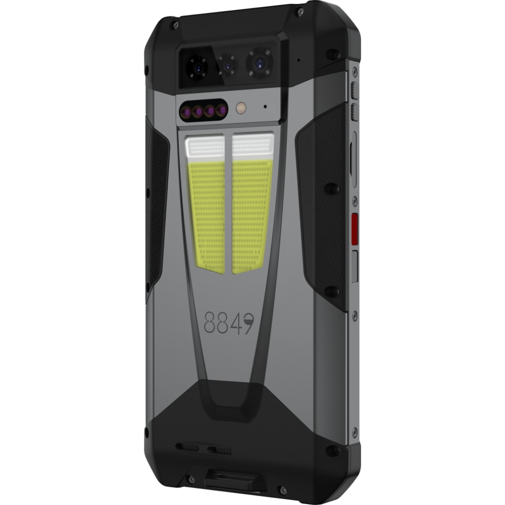 Telefon mobil Unihertz TANK 4, 5G, Dual SIM, Dimensity 7300, AMOLED 6.78-inch 120Hz, 24GB RAM (12GB + 12GB ext), 512GB, Proiector Video Incorporat 720p, 11600mAh, 66W, NFC, IP68/IP69, Android 15