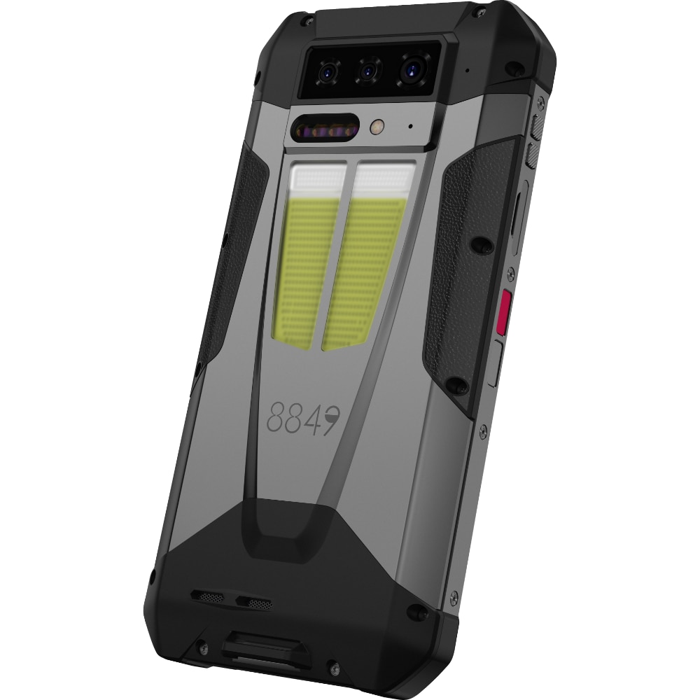 Telefon mobil Unihertz TANK 4, 5G, Dual SIM, Dimensity 7300, AMOLED 6.78-inch 120Hz, 24GB RAM (12GB + 12GB ext), 512GB, Proiector Video Incorporat 720p, 11600mAh, 66W, NFC, IP68/IP69, Android 15