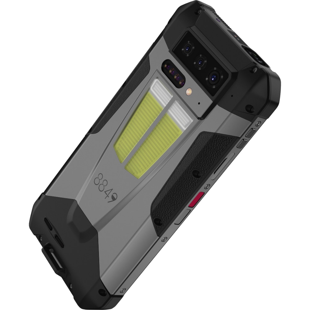 Telefon mobil Unihertz TANK 4, 5G, Dual SIM, Dimensity 7300, AMOLED 6.78-inch 120Hz, 24GB RAM (12GB + 12GB ext), 512GB, Proiector Video Incorporat 720p, 11600mAh, 66W, NFC, IP68/IP69, Android 15