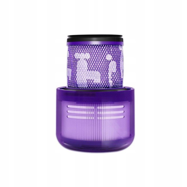 Filtru HEPA, jettools, evacuare spate, pentru aspirator fara fir dyson v11, v15, v14, v16, 1 bucata, carcasa din fibra HEPA + plastic, eficienta de filtrare de pana la 99,97%, instalare fara unelte, inlocuire premium durabila, inlocuire rapida fara