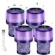 Set 4 Filtru de aspirator pentru Dyson, Bedee, compatibil cu aspiratorul Dyson V11, SV14, V15, Cu perie de curatare, Violet