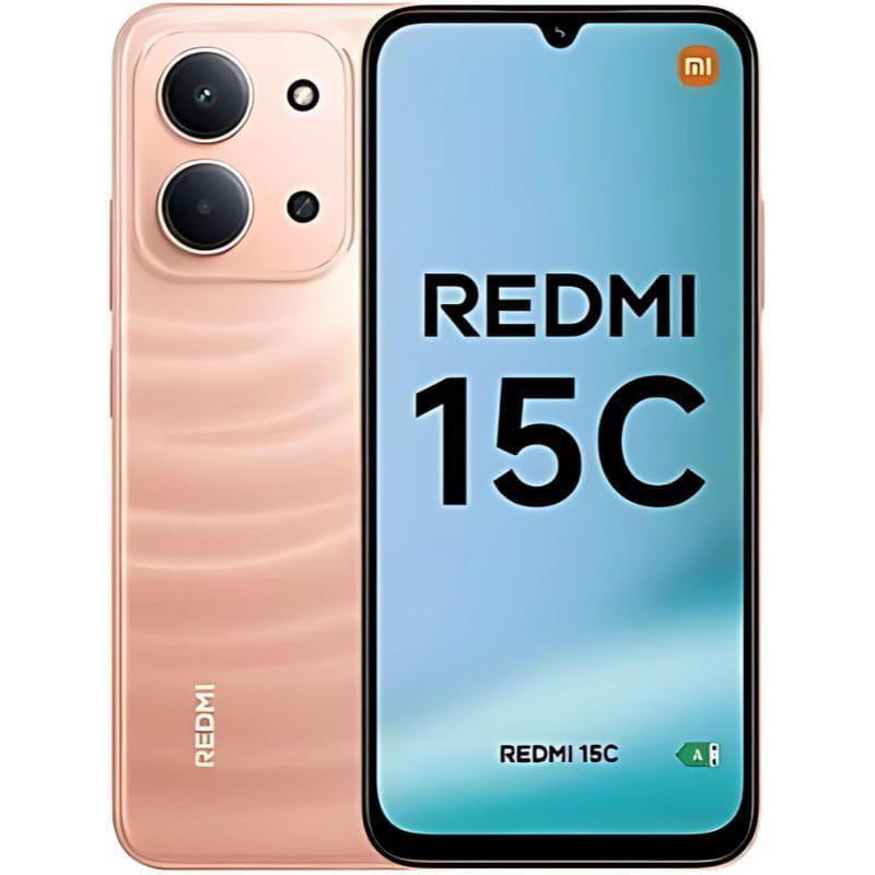 Telefon mobil Xiaomi Redmi 15C, 4GB RAM, 128GB, 4G, Portocaliu