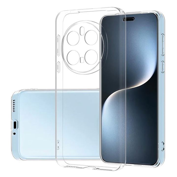 TPU калъф High Clear за Honor Magic8 Pro, Diamond Design, лек брониран калъф, абсорбиране на удари, уникална дълготрайна технология против пожълтяване, прозрачен