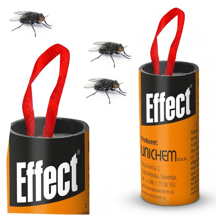 Capcana Pentru Muste, Eficienta, Calitate Inalta, Fara Insecticide, Rezistenta La Uscare, Atragatoare Pentru Muste