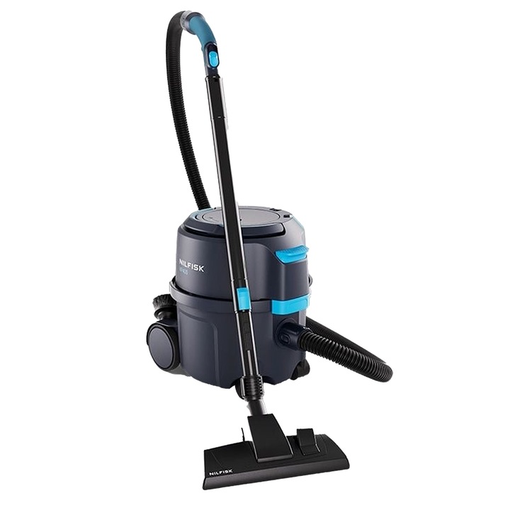 Aspirator comercial Nilfisk VP400, silentios, 22,000 Pa, 700W, 10L
