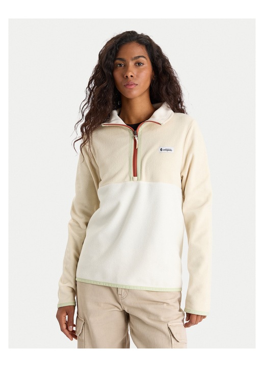 Hanorac dama Cotopaxi, ecru, polar