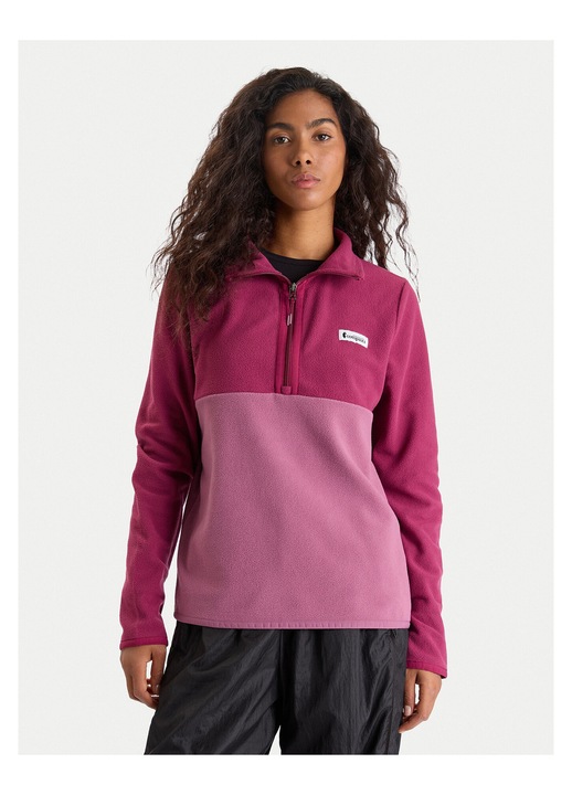 Hanorac dama Cotopaxi, roz, textil