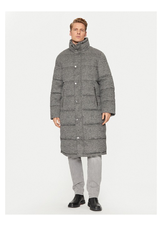 Geaca de iarna barbati Michael Kors, gri, fabricata din materiale de calitate