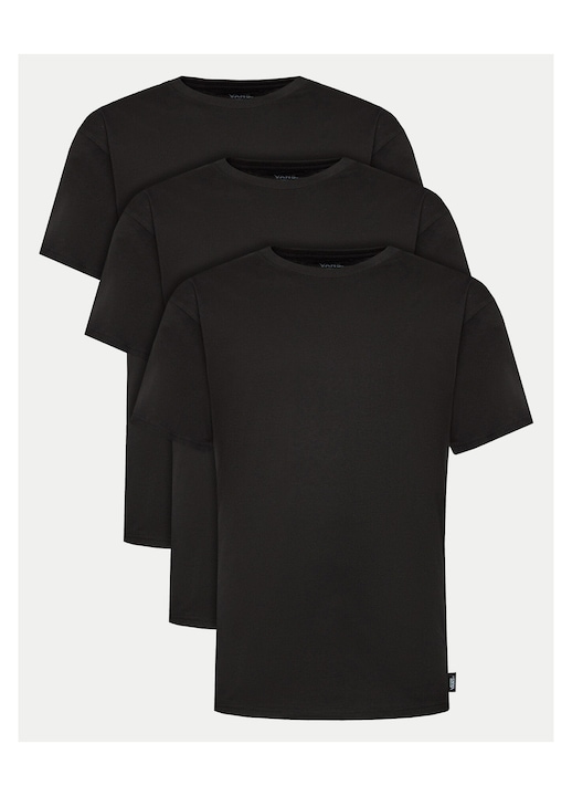 Set tricouri barbatesti Vans, negru, bumbac, S INTL