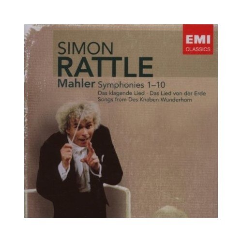 Simon Rattle, Alfreda Hodgson, Amanda Roocroft, Anne Sofie Von Otter, Arleen Auger, Birgit Remmert, Christine Brewer, David Wilson-Johnson-The Complete Symphonies [Box Set]-Mahler, Cooke-14CD