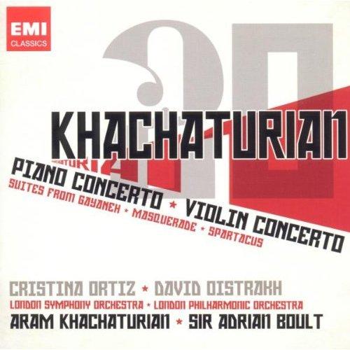 Cristina Ortiz, David Oistrakh-Piano Concerto/Violin Concerto-Aram Khachaturian-2CD