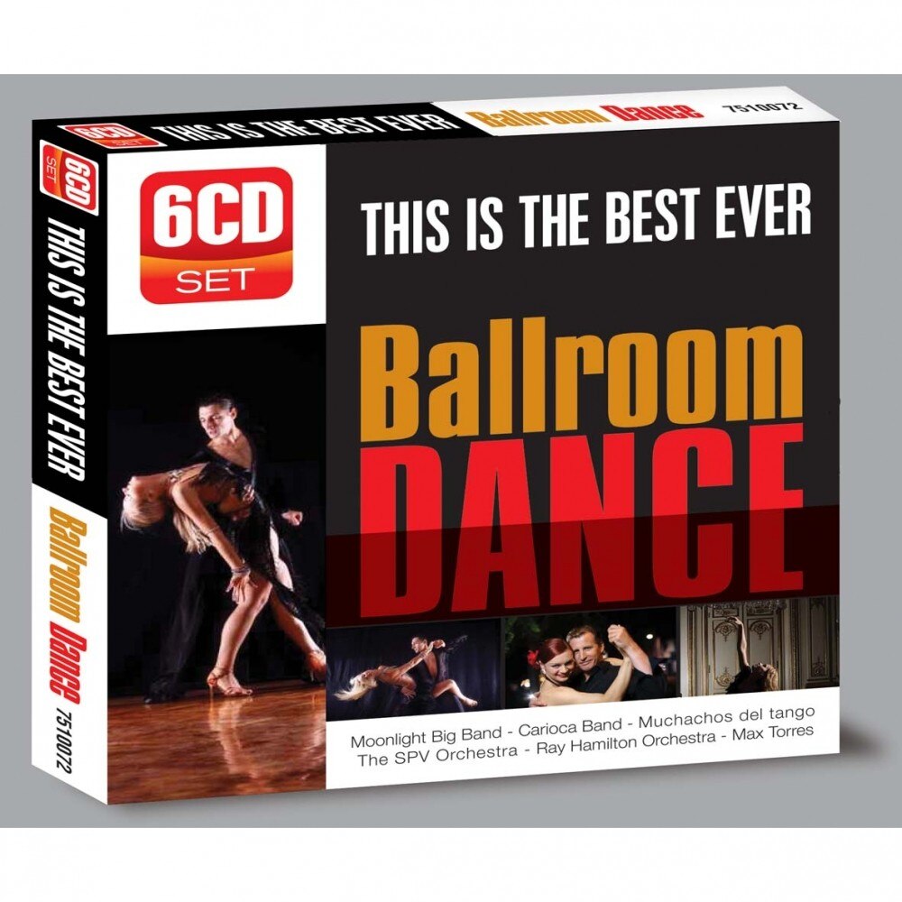 Maurizio Cortez, David Pabon, Mimi Ibarra, Pedro Arroyo, Madera Fina-Ballroom Dance-This Is The Best Ever-Various Composers-6CD