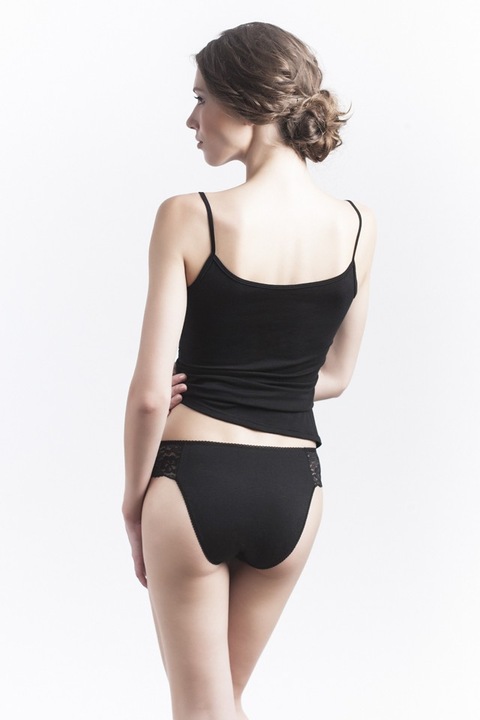 Chiloti clasic femei NF08, negru, Uniconf, XL