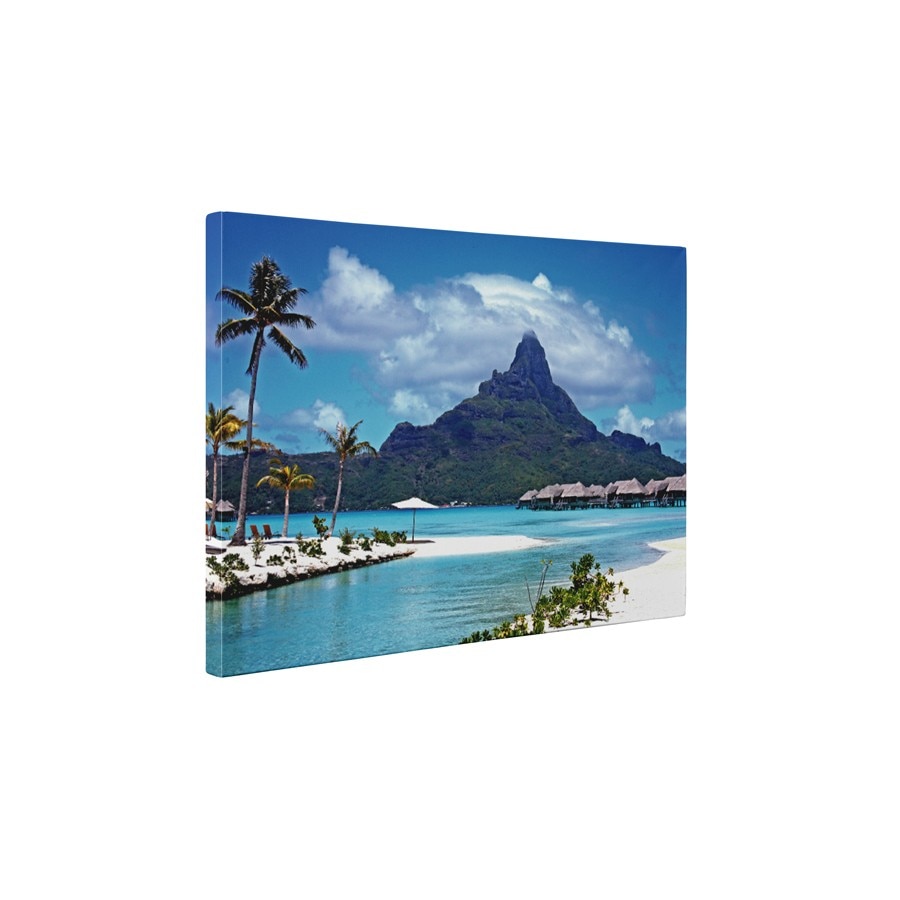 Excursie in Bahamas - Tablou Canvas - 60x75 cm