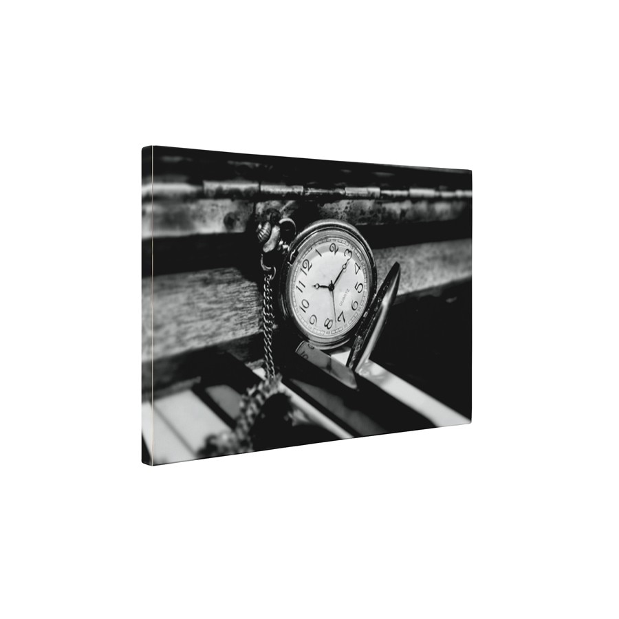 Ceas de buzunar - Tablou Canvas - 60x80 cm