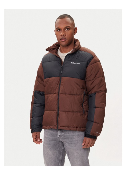 Geaca de iarna barbati Columbia, maro, material rezistent