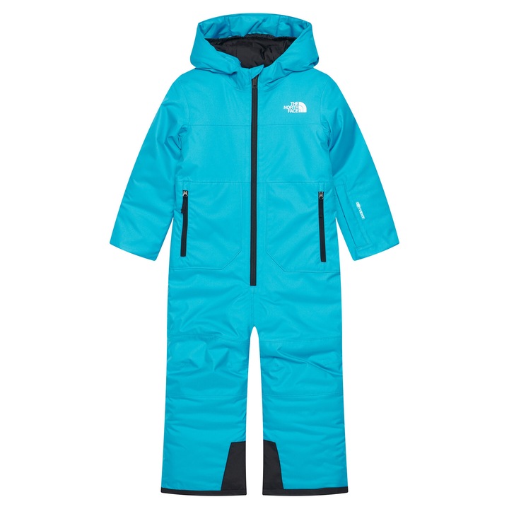 Costum de schi unisex copii The North Face, albastru/negru, 98 CM