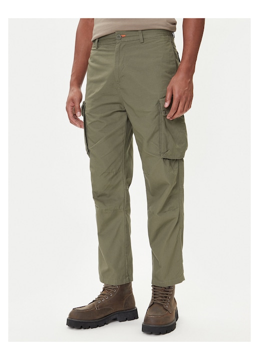 Pantaloni barbati, Napapijri, verde, material Napapijri