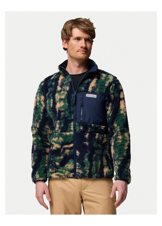 Geaca barbati Columbia, albastra, fabricata din material de calitate, 2XL INTL