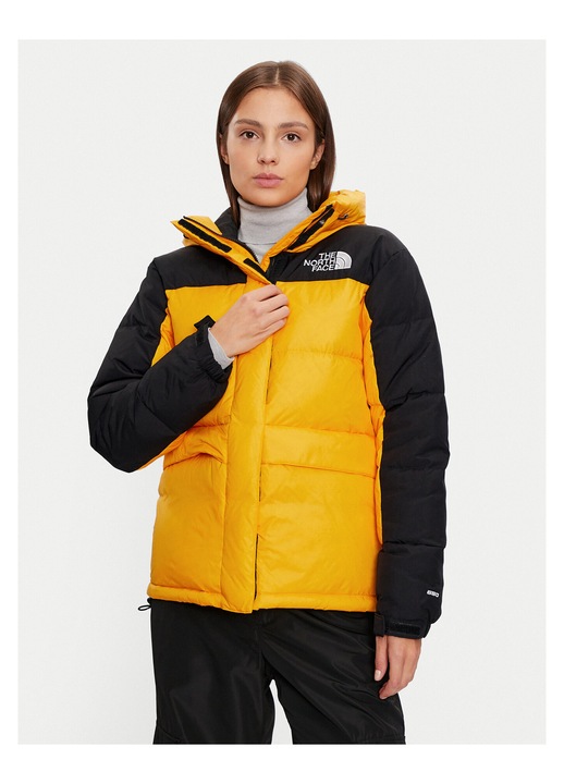 Geaca de puf dama The North Face, galben, material usor, Galben