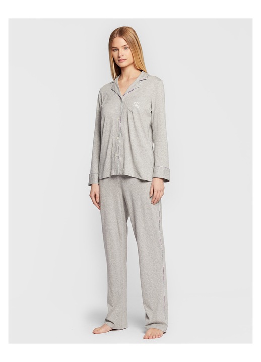 Pijama de dama Lauren Ralph Lauren, gri, XS INTL