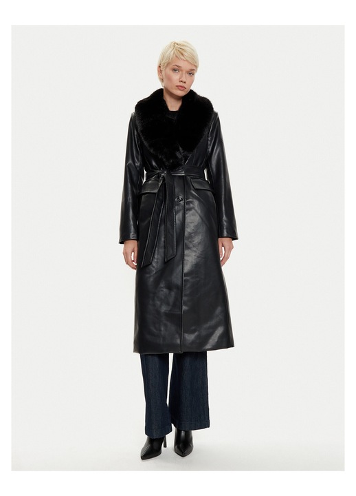 Palton de tranzitie pentru femei Michael Michael Kors, negru