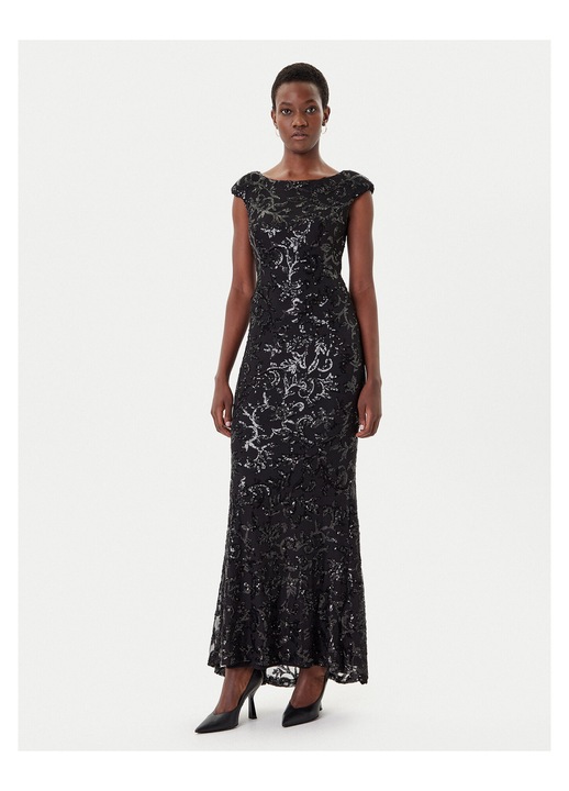 Rochie de seara de dama Rinascimento, neagra