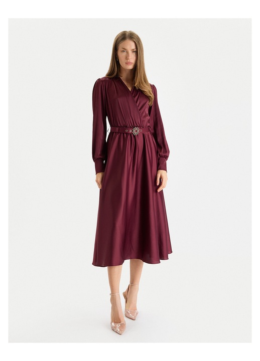 Rochie de cocktail Rinascimento, Visiniu, XL