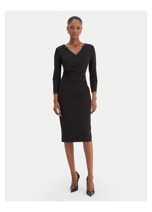 Rochie de cocktail, Rinascimento, negru, fabrica usoara