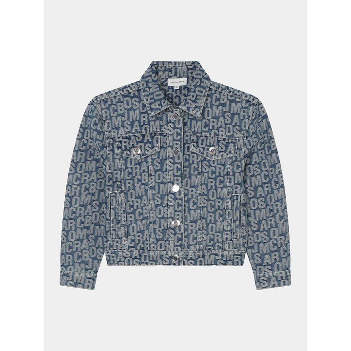 Geaca de blugi baieti Marc Jacobs, albastra