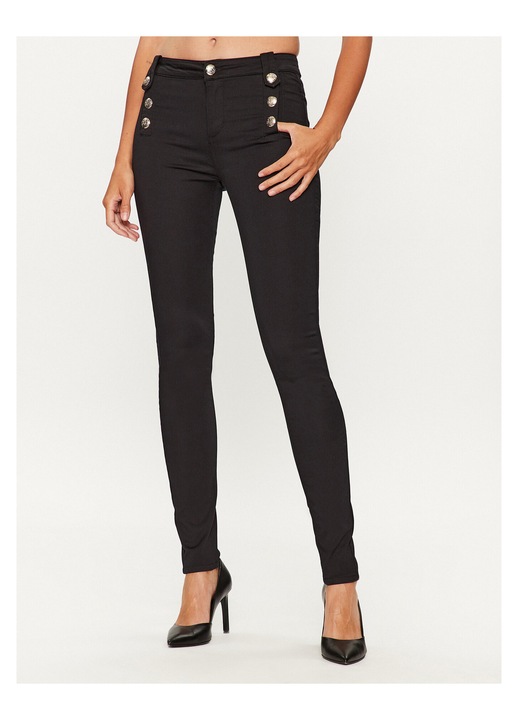 Blugi pentru femei, cu talie joasa, Morgan, negru, 36 EU