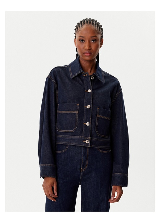 Geaca de blugi dama Morgan , bleumarin