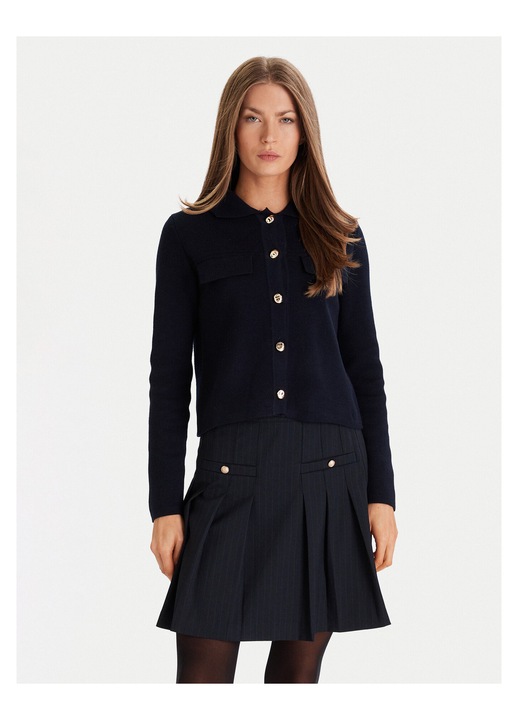 Cardigan de dama Morgan, bleumarin, M INTL