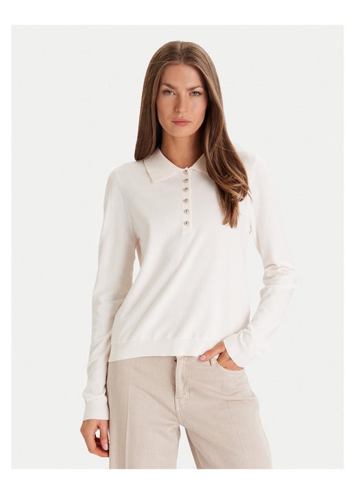 Pulover de dama Morgan, ecru, alb, S INTL