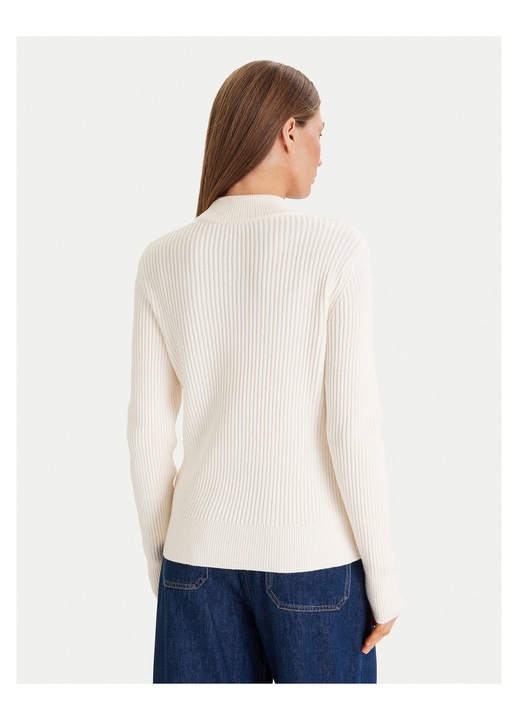 Pulover dama, Morgan, bej, moale