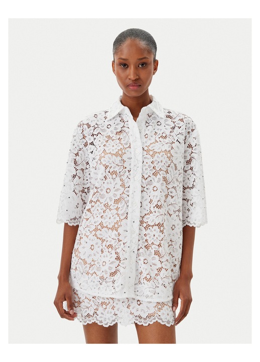 Camasa dama Michael Michael Kors, alba, M INTL