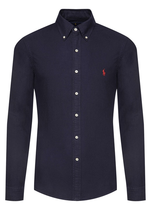 Camasa barbati, Polo Ralph Lauren, bumbac, bleumarin, 3XL INTL