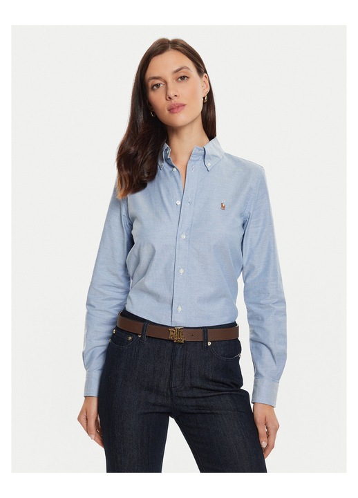 Camasa de dama Polo Ralph Lauren, albastru pastel