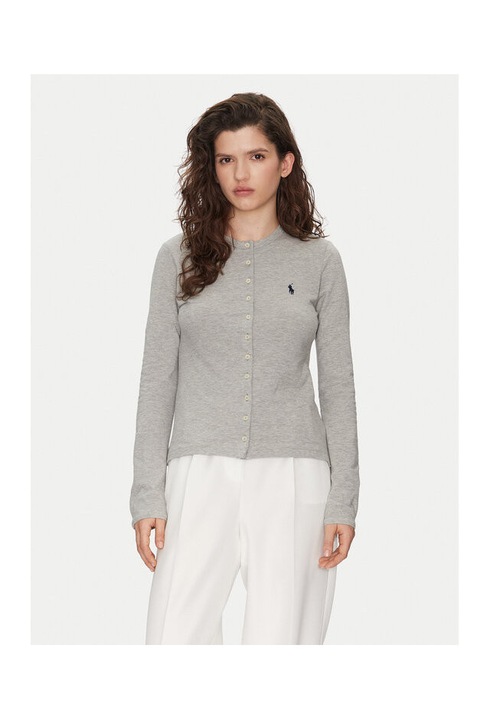 Cardigan dama Polo Ralph Lauren, gri, pulover elegant