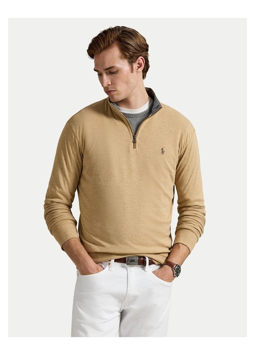 Bluza barbati Polo Ralph Lauren, bej, 2XL INTL