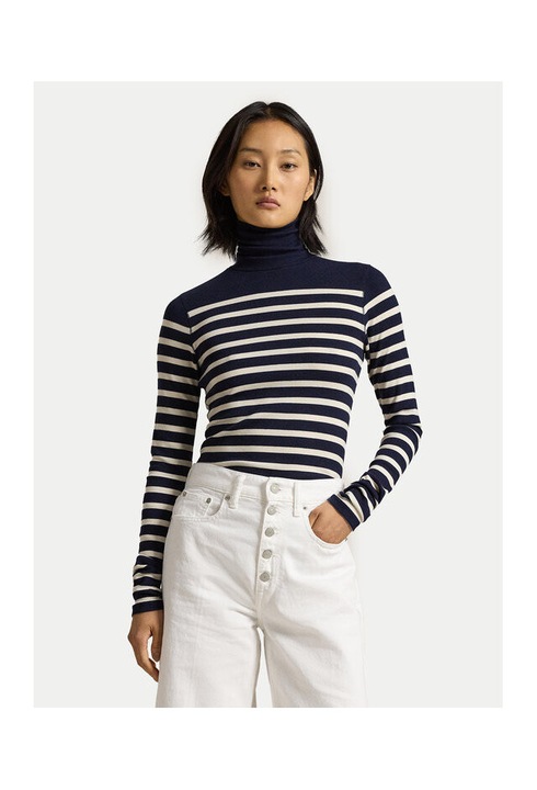 Pulover pentru dama, Polo Ralph Lauren, bleumarin, bumbac