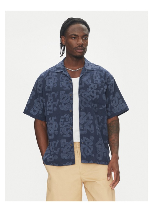 Camasa barbati Element, bleumarin, bumbac