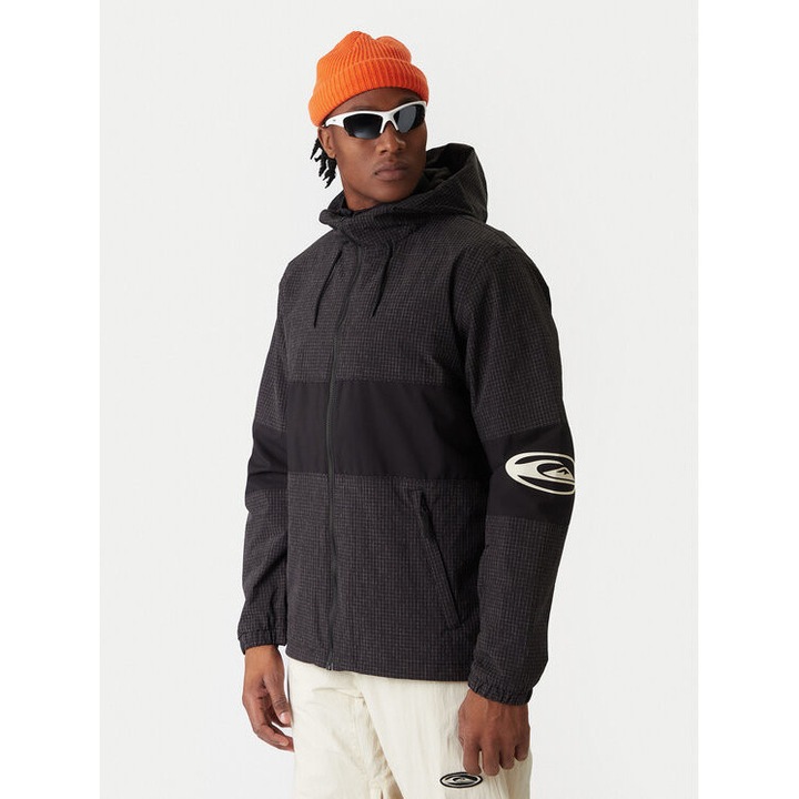 Geaca de snowboard barbati Quiksilver, negru